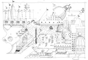 Dessin original  « Le Port à dessin »
