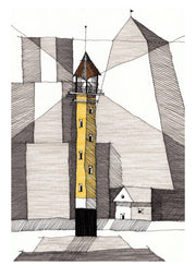 Dessin original  « Le Phare crayon »